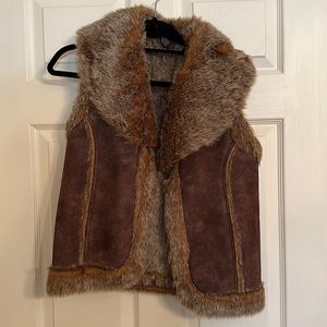 women’s fur vest
